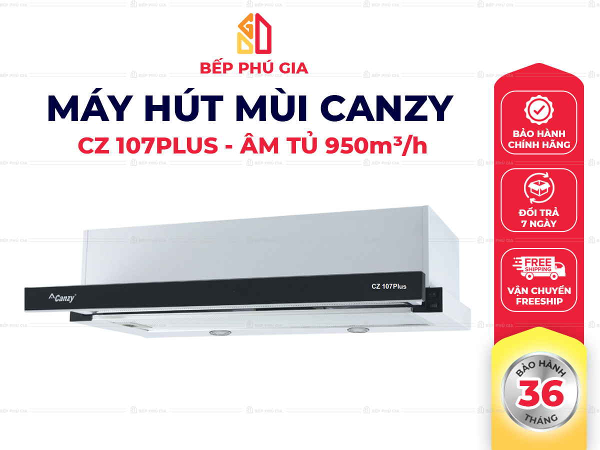 Máy Hút Mùi Canzy CZ-107Plus