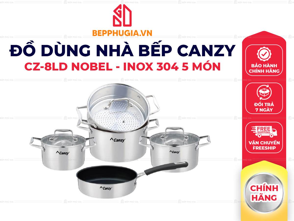 Bộ Nồi Canzy CZ-8LD NOBEL