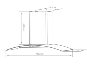 Máy Hút Mùi Kocher K-226V