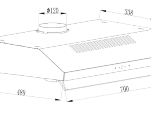 Máy Hút Mùi Boss BR2003A
