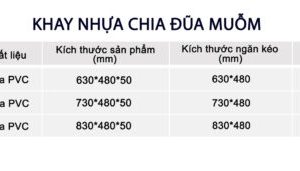 Khay Nhựa Chia Đũa Muỗng Yosimi