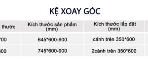 Kệ Xoay Góc Yosimi