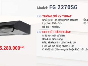 Máy Hút Mùi Fuger FG 2270SG