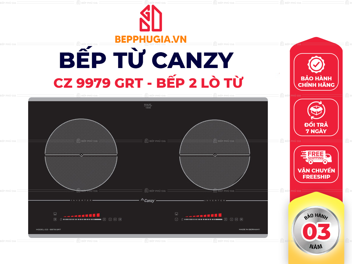 Bếp Từ Canzy CZ 9979 GRT Bếp Từ Canzy CZ 9979 GRT