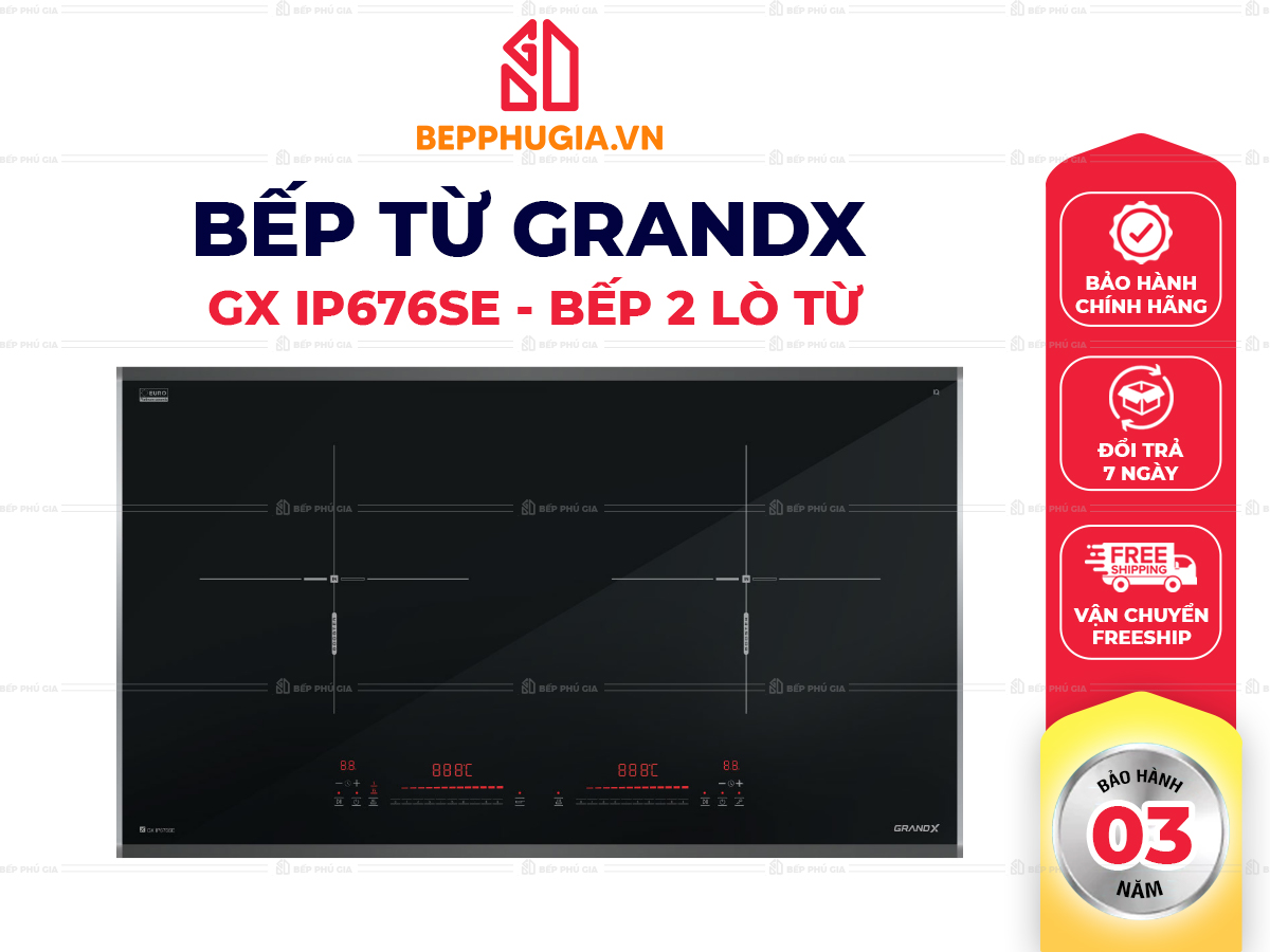 Bếp Từ GrandX GX IP676SE