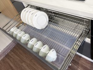 Kệ Kéo Chén Đĩa Tủ Dưới Yosimi