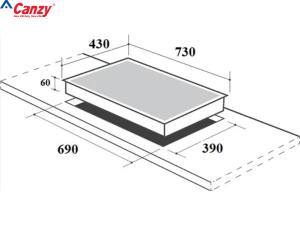 Bếp Từ Canzy CZ-MIX82T