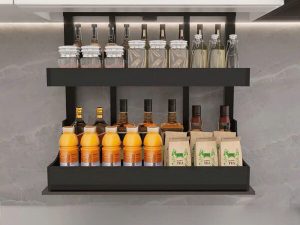 Kệ Gia Vị Nâng Hạ Điện Tự Động Yosimi