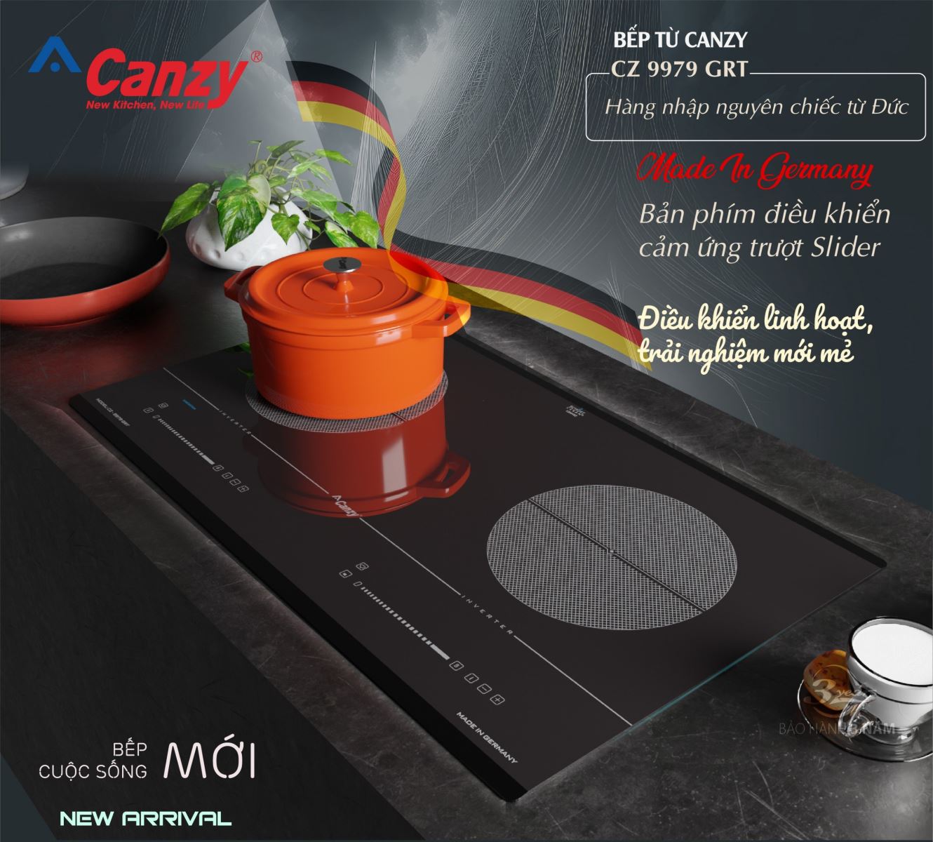 Bếp Từ Canzy CZ 9979 GRT