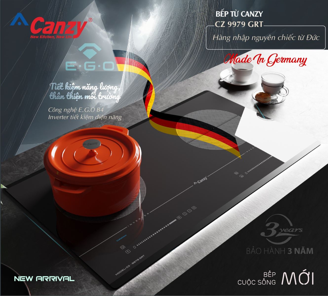 Bếp Từ Canzy CZ 9979 GRT