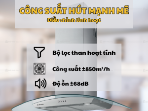 Máy Hút Mùi Delta K890V