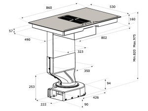 Bếp Từ Malloca HIH 864