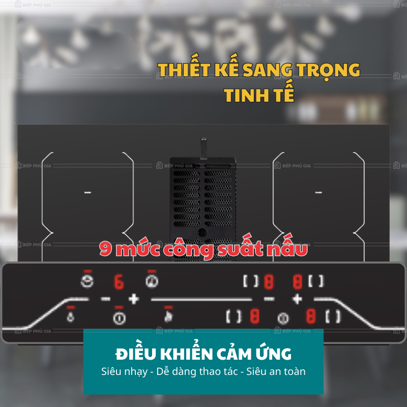 Bếp Từ Bốn Malloca HIH 864