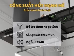 Máy Hút Mùi Malloca Indust K140B