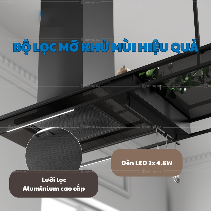 Máy Hút Mùi Malloca Indust K140B