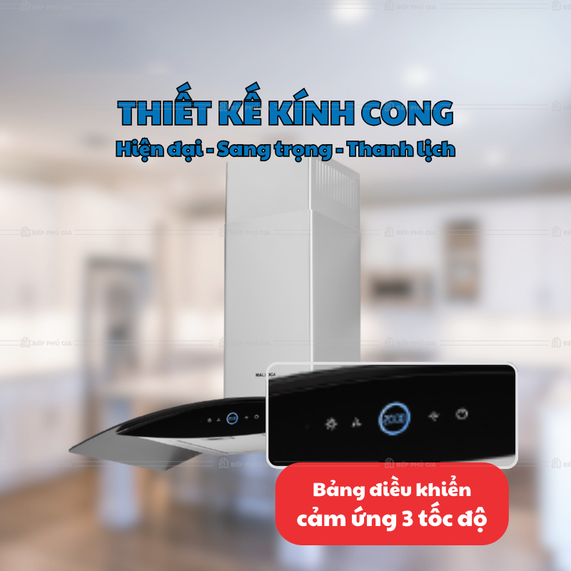 Máy Hút Mùi Malloca MC 7018HS
