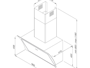 Máy Hút Mùi Malloca Plana K3444