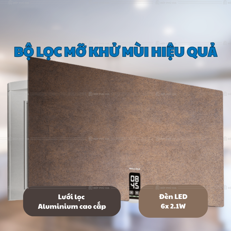 Máy Hút Mùi Malloca Time K16 Bruno