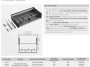 Giá Xoong Nồi GrandX Titanium XP.90T