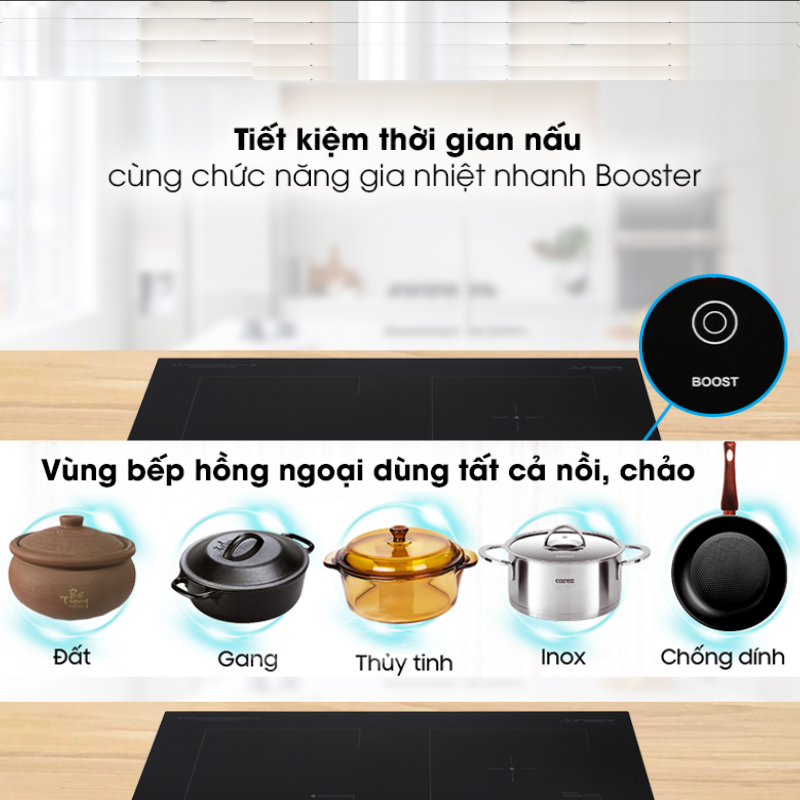 Bếp Điện Từ Ba Junger CEJ-300-IIF