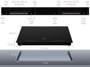 Bếp Điện Từ Đôi Junger SIS-68