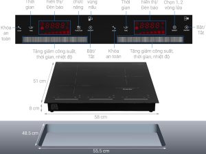 Bếp Điện Từ Ba Junger CEJ-300-IIF