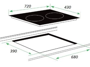 Bếp Từ Đôi Kaff KF-FL999II