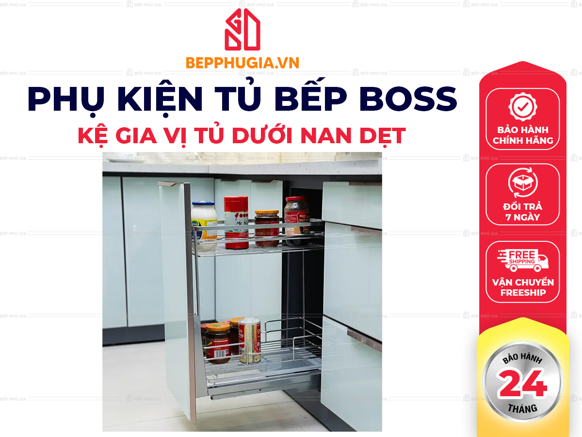 Kệ Gia Vị Boss Nan Dẹt