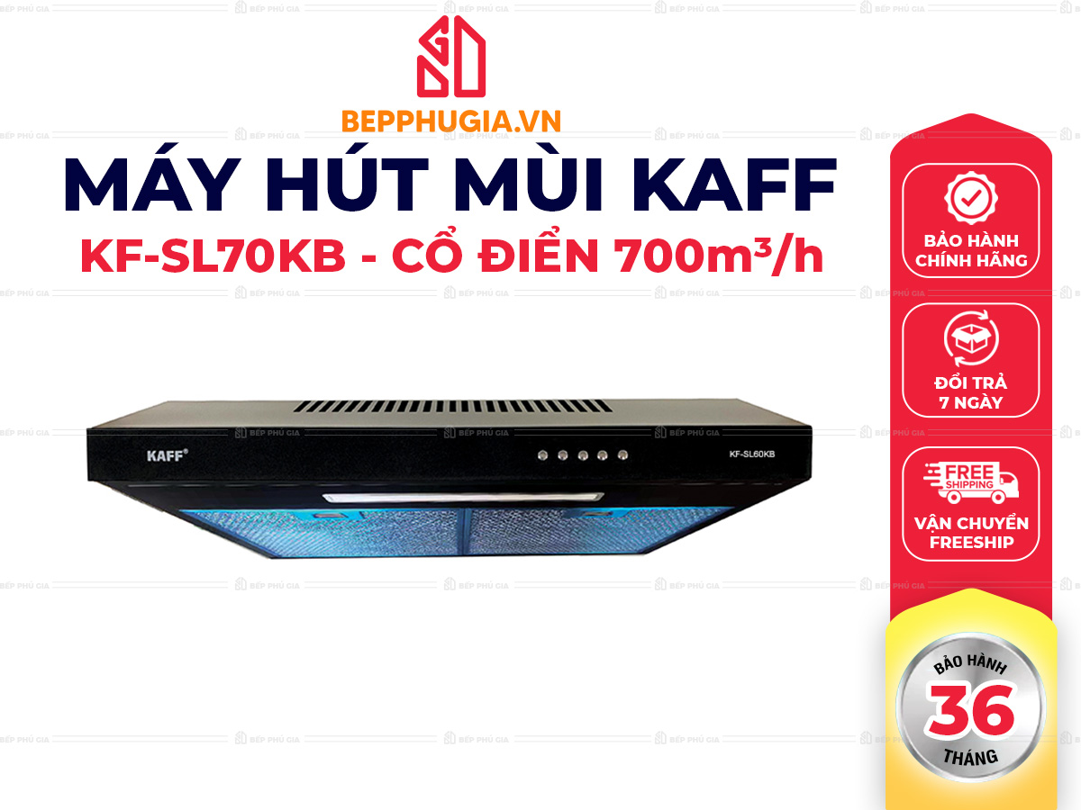 Máy Hút Mùi Kaff KF-SL70KB Máy Hút Mùi Kaff KF-SL70KB
