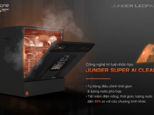 Máy Rửa Chén Junger Leopard DWJ-136-VG