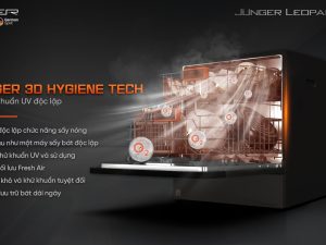 Máy Rửa Chén Junger Leopard DWJ-136-VG