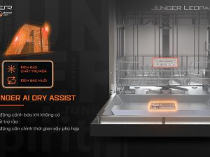 Máy Rửa Chén Junger Leopard DWJ-163