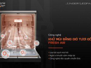 Máy Rửa Chén Junger Leopard DWJ-163