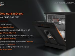 Máy Rửa Chén Junger Leopard DWJ-183