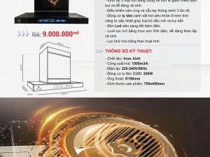 Máy Hút Mùi Chữ T Fuger F20252005