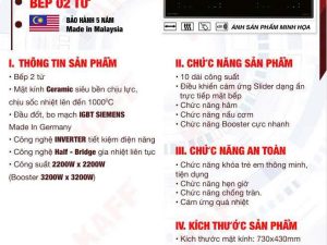 Bếp Từ Đôi Kaff KF-179II