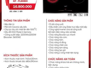 Bếp Điện Từ Kaff KF-FL808IH