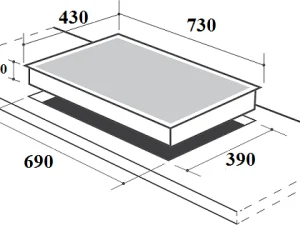Bếp Từ Đôi Canzy CZ-56R