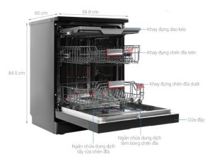 Máy Rửa Chén Toshiba DW-15F9(B)-VN